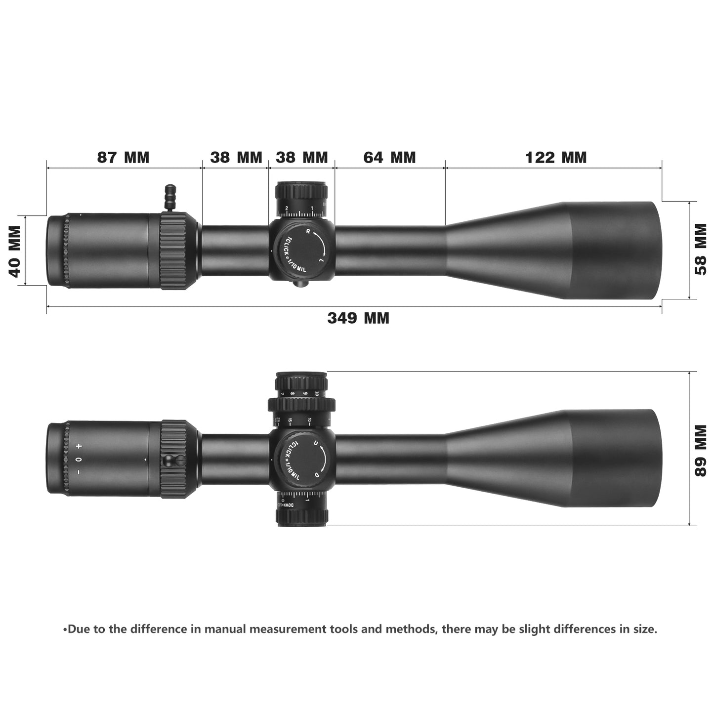Spina Optics 4–14x50 SCOL-028