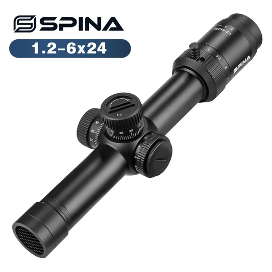Spina Optics 1.2–6x24 LPVO + Cantilever fäste