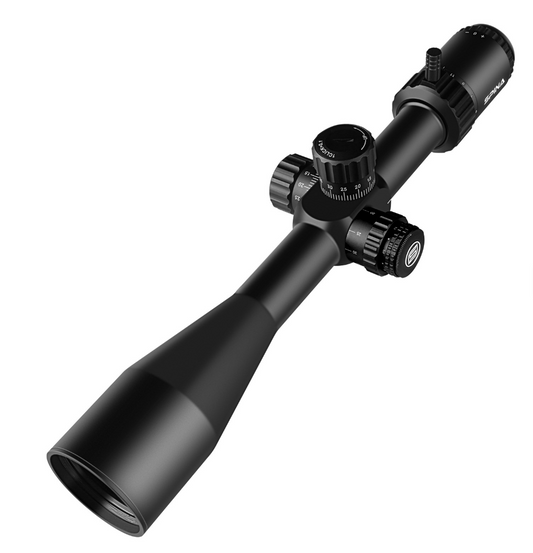 Spina Optics Kikarsikte 5-20x50 FFP + Siktesringar
