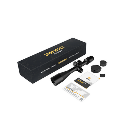 Spina Optics Kikarsikte 5-20x50 FFP + Siktesringar